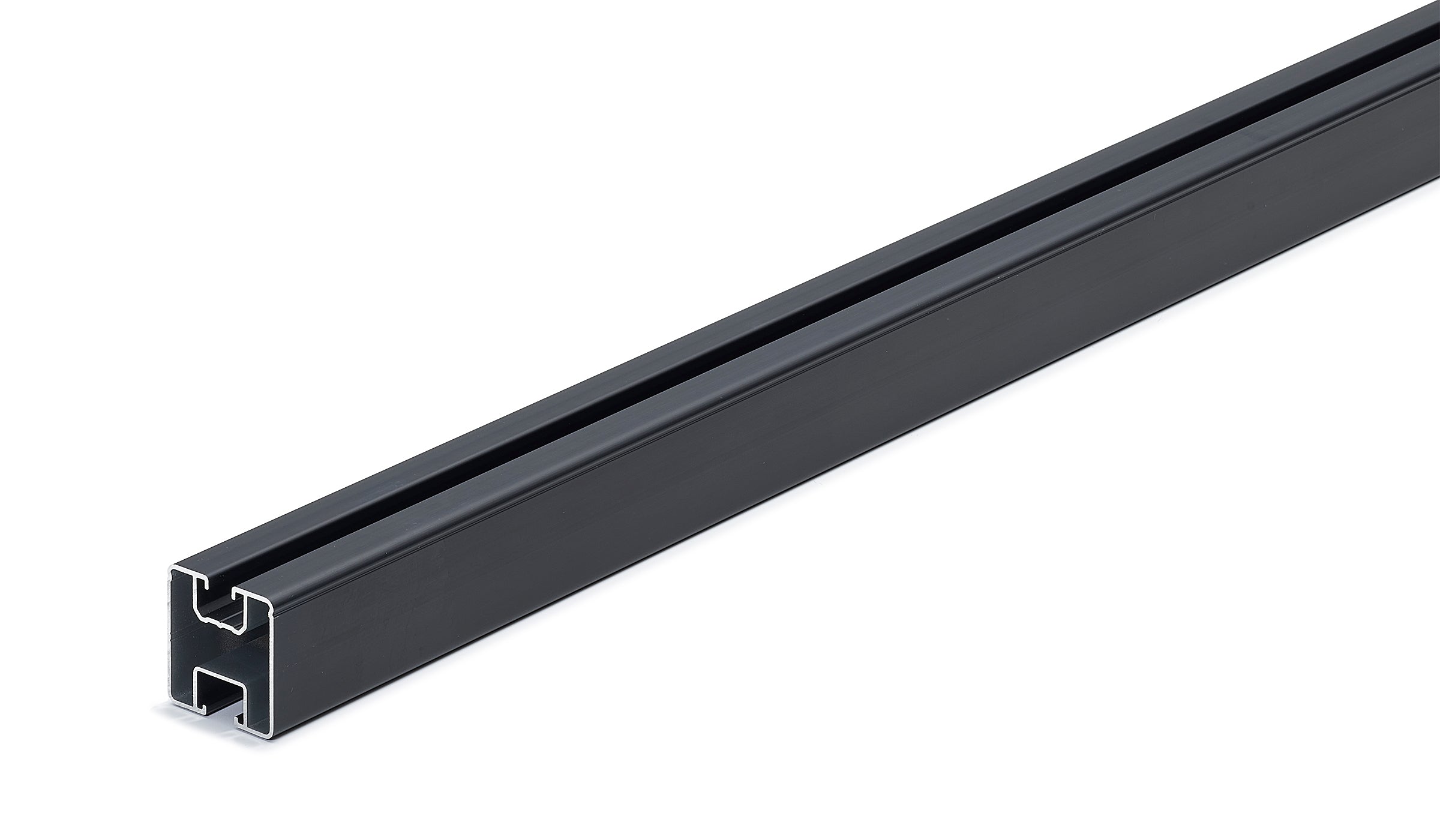 Performance Montageschiene Standard 40×40 mm – Aluminium schwarz
